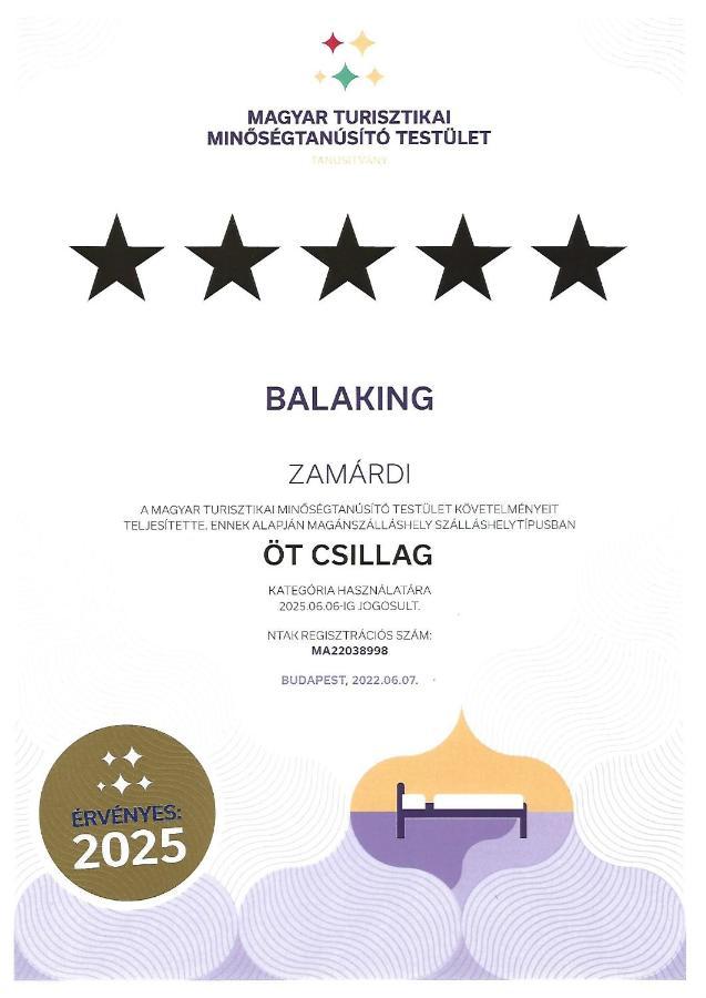 Balaking Villa Zamárdi Dış mekan fotoğraf